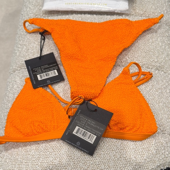 It’s now Cool Crinkled Orange Bikini Set - Picture 11 of 11
